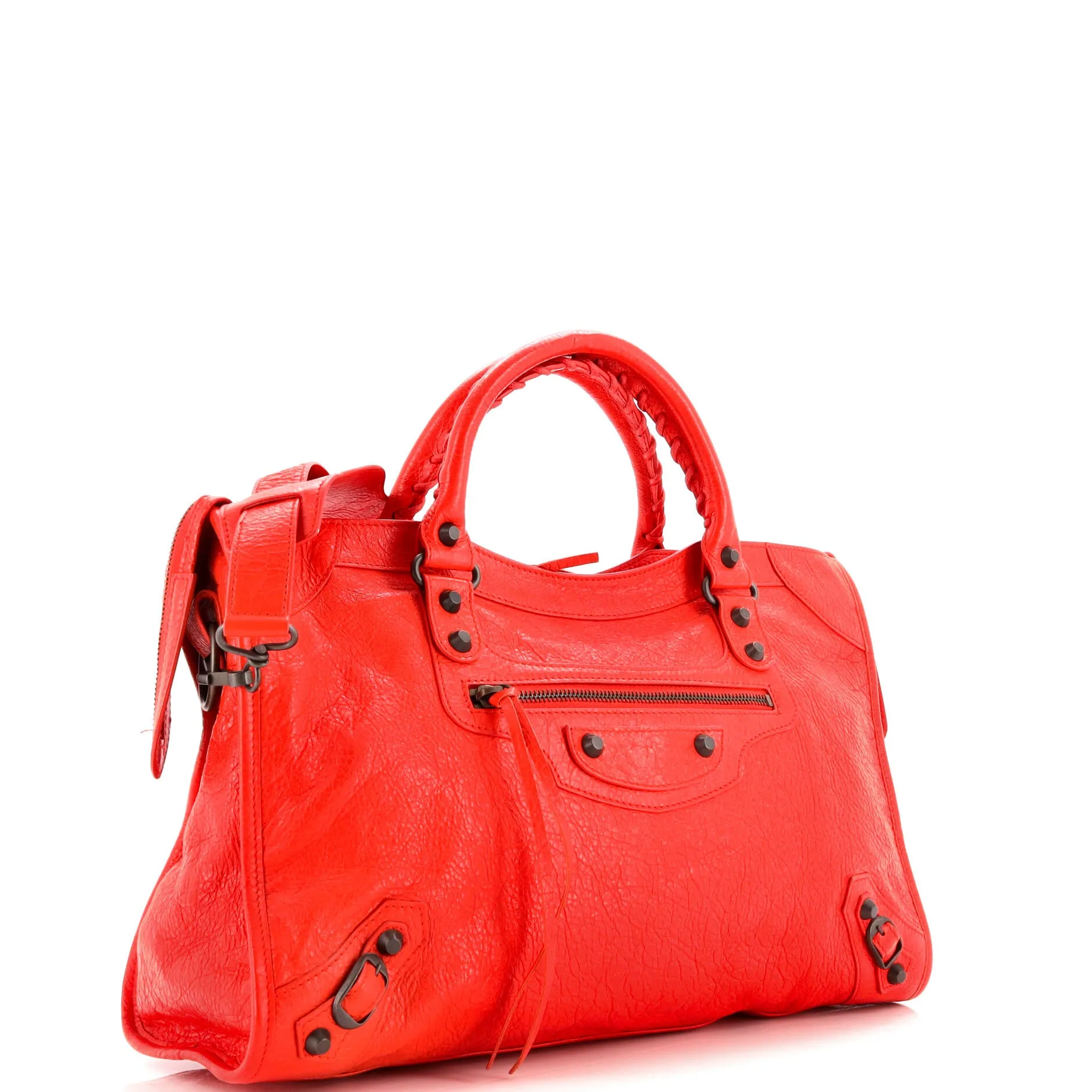City Classic Studs Bag Leather Medium
