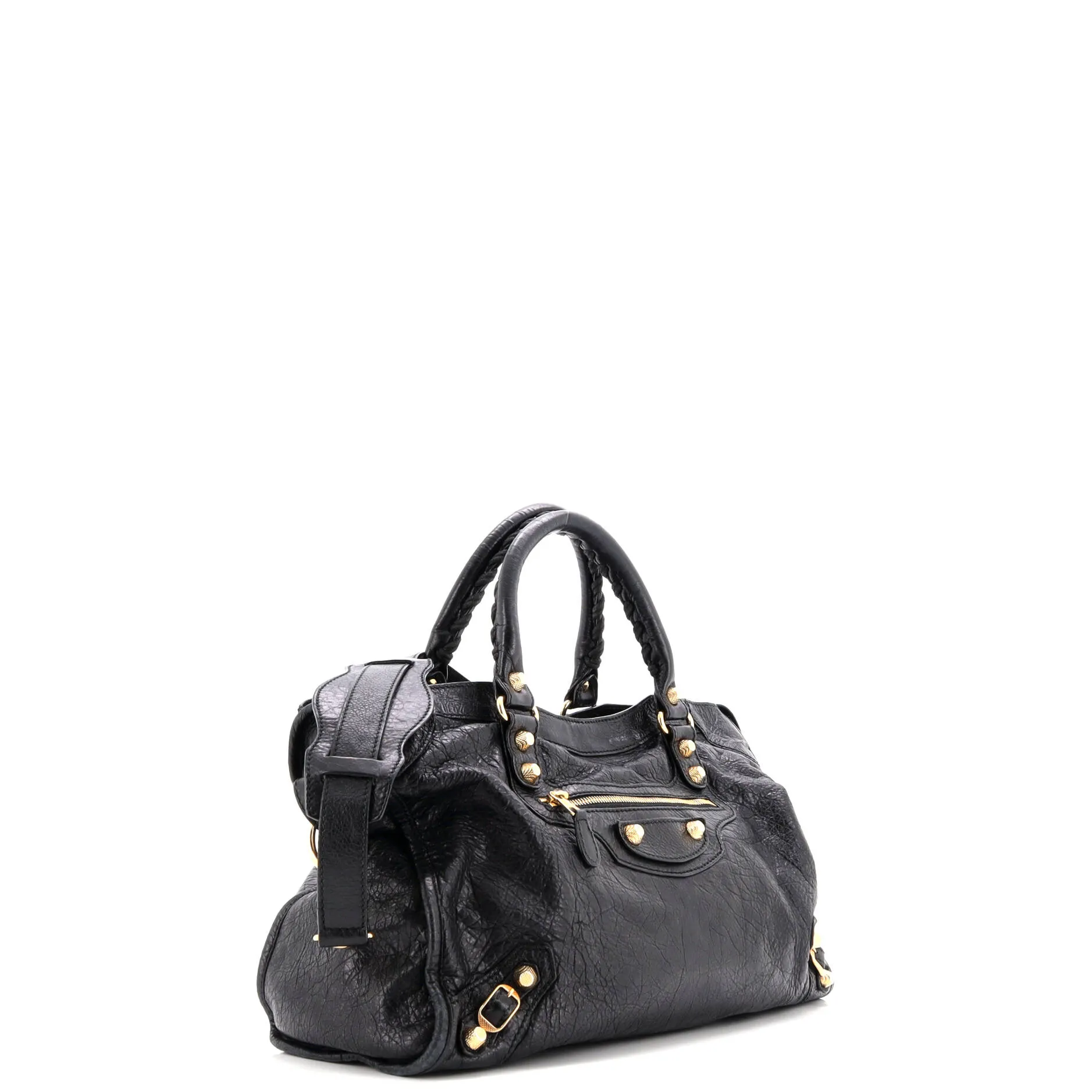 City Giant Studs Bag Leather Medium