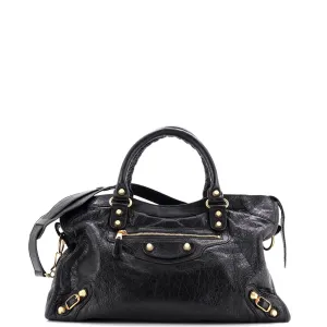 City Giant Studs Bag Leather Medium