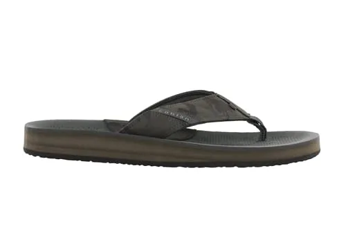 Cobian Men's A.R.V. II Charcoal Camo Flip Flops, 9