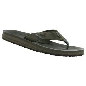 Cobian Men's A.R.V. II Charcoal Camo Flip Flops, 9