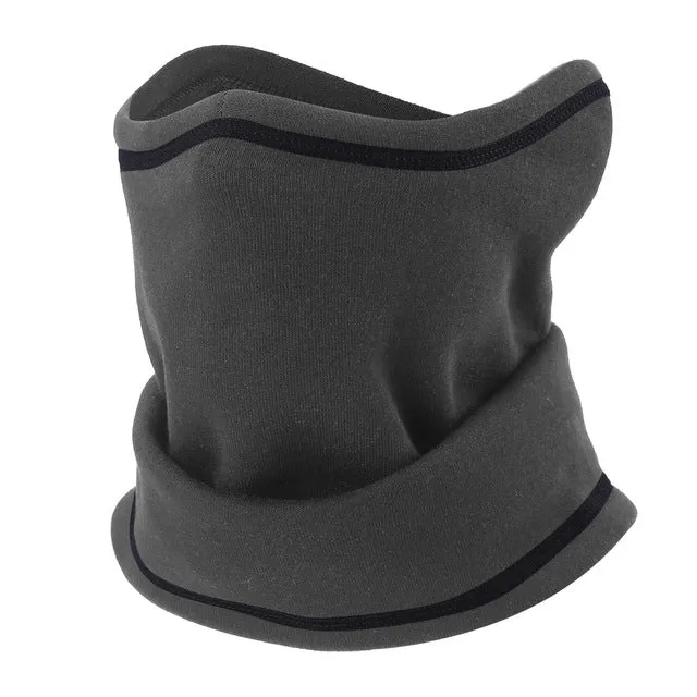 Cold Weather Magic Fleece Headband Neck Warmer Gaiter Half Face Mask Winter Head Scarf Hood Snowboard Bicycle Bandana Headwear