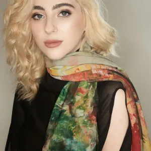 Colombia Chiffon Scarf