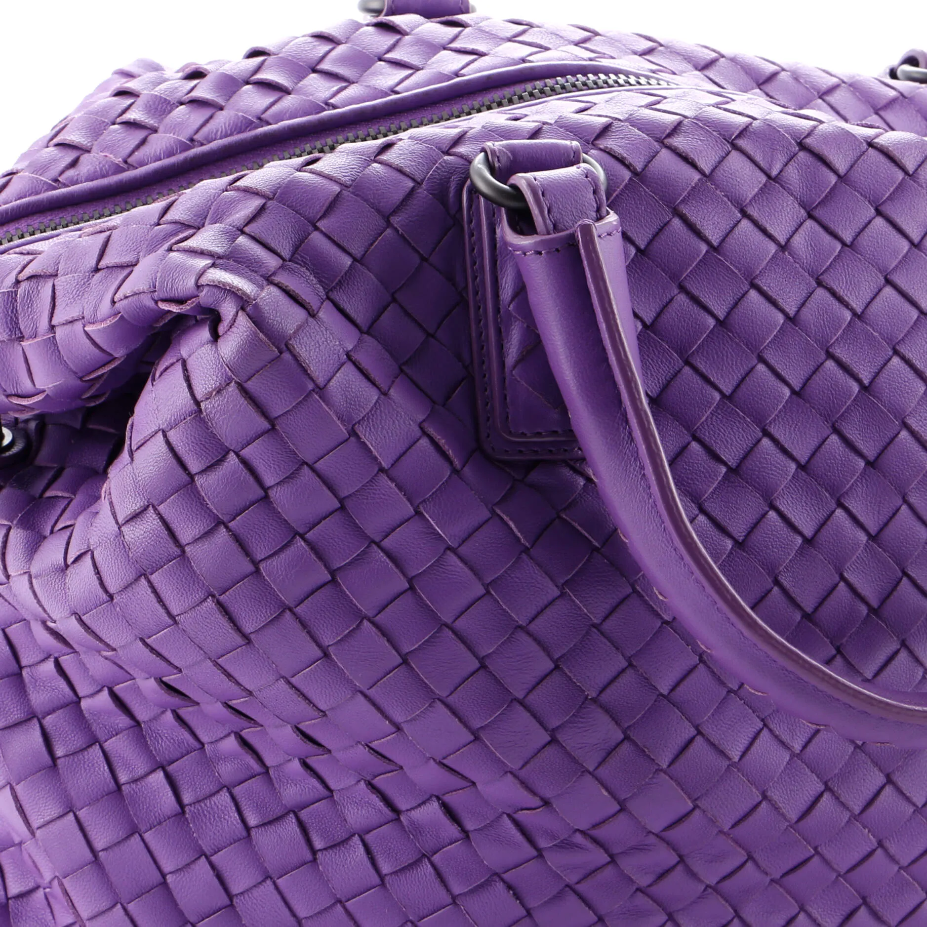 Convertible Satchel Intrecciato Nappa Medium