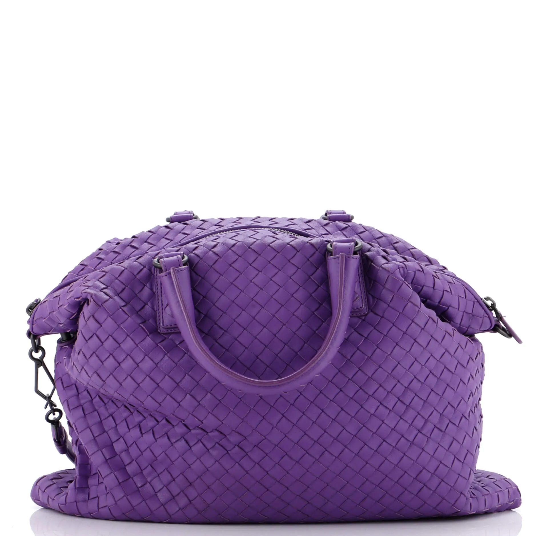 Convertible Satchel Intrecciato Nappa Medium