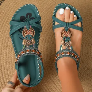 Courtney - Casual leather orthopedic sandals