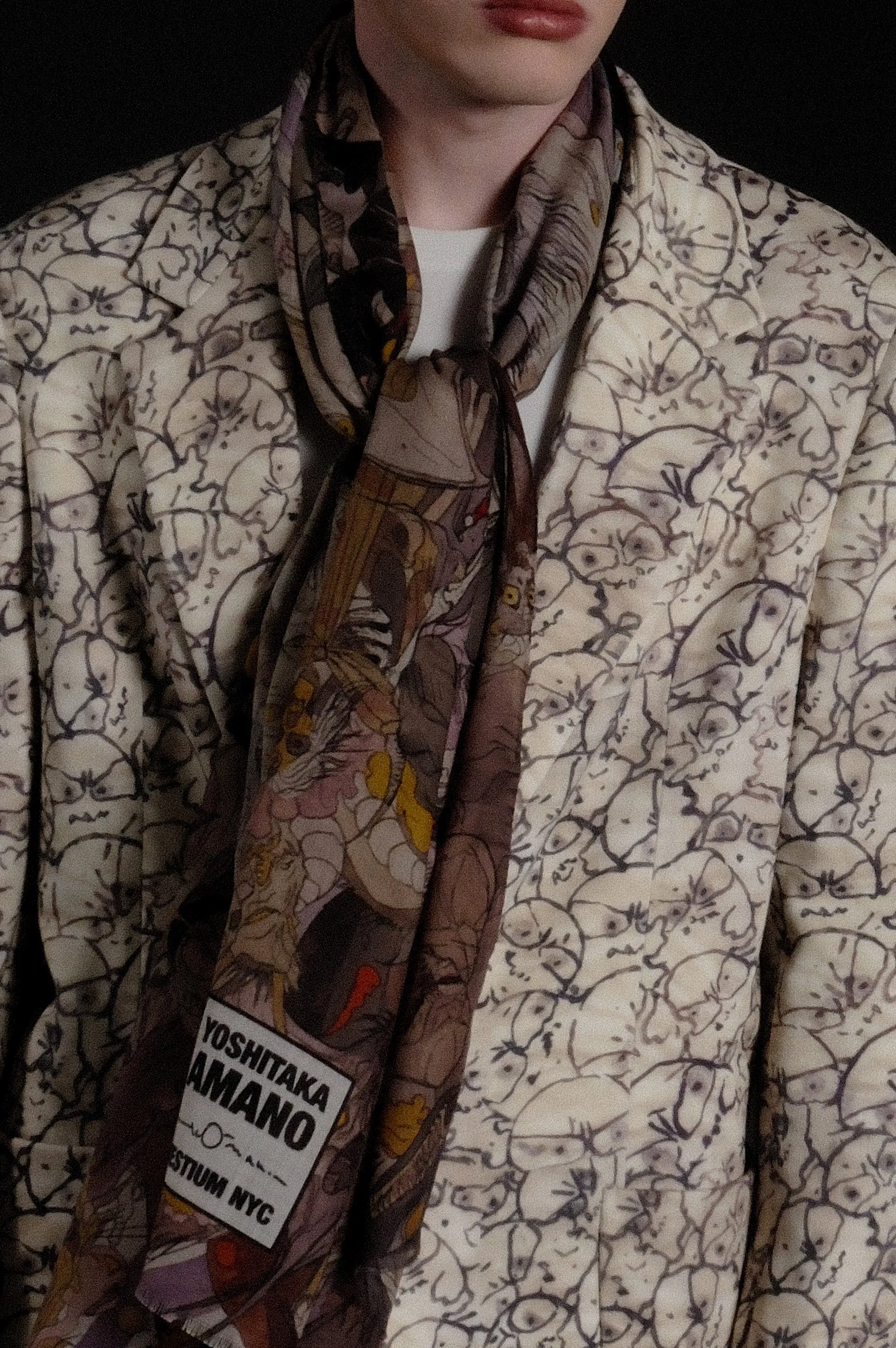 CREATURE COMFORTS scarf