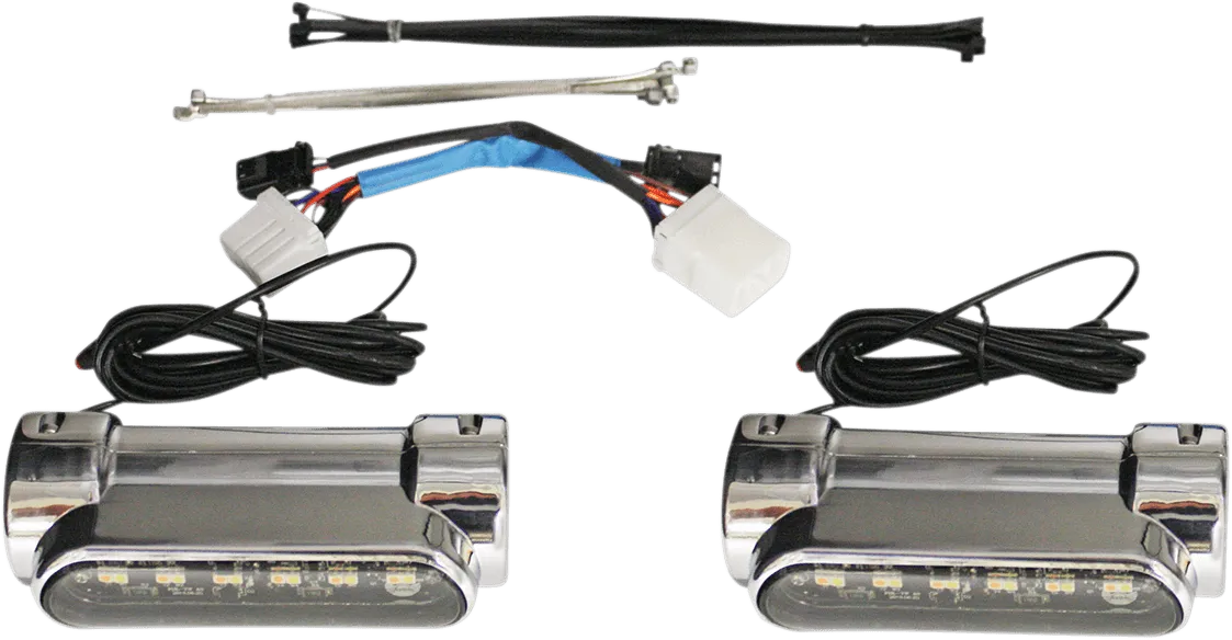 Custom Dynamics CD-CB-AW-HD-C Engine Guard LED - Chrome