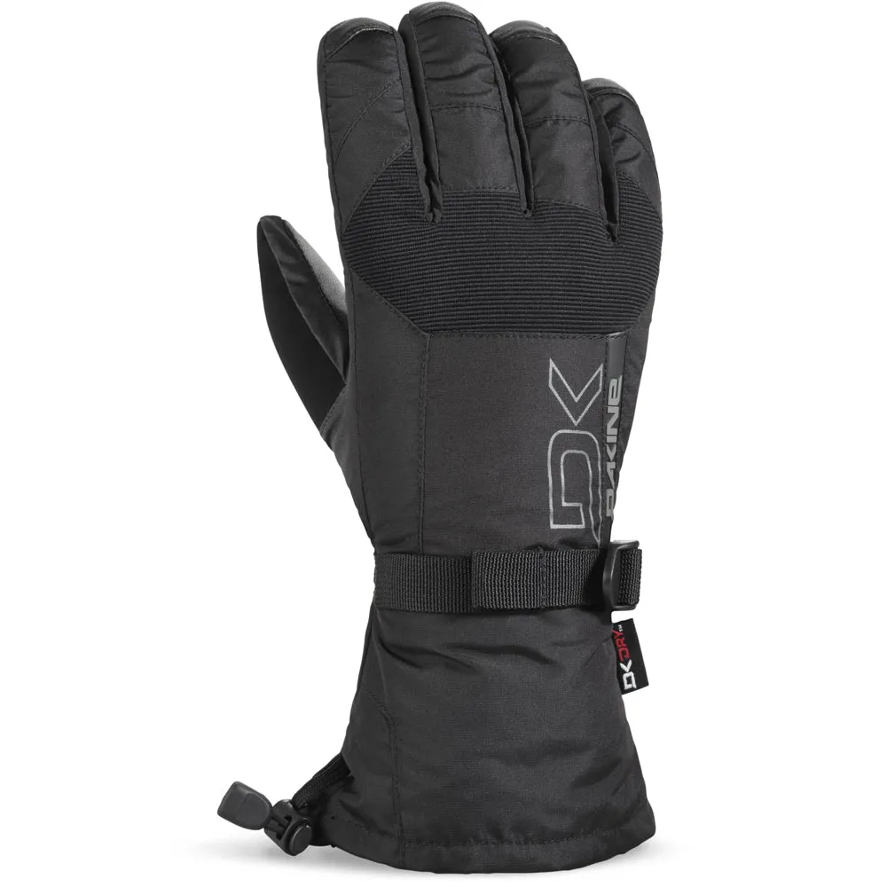 Dakine Leather Black Scout Ski Snowboard Glove