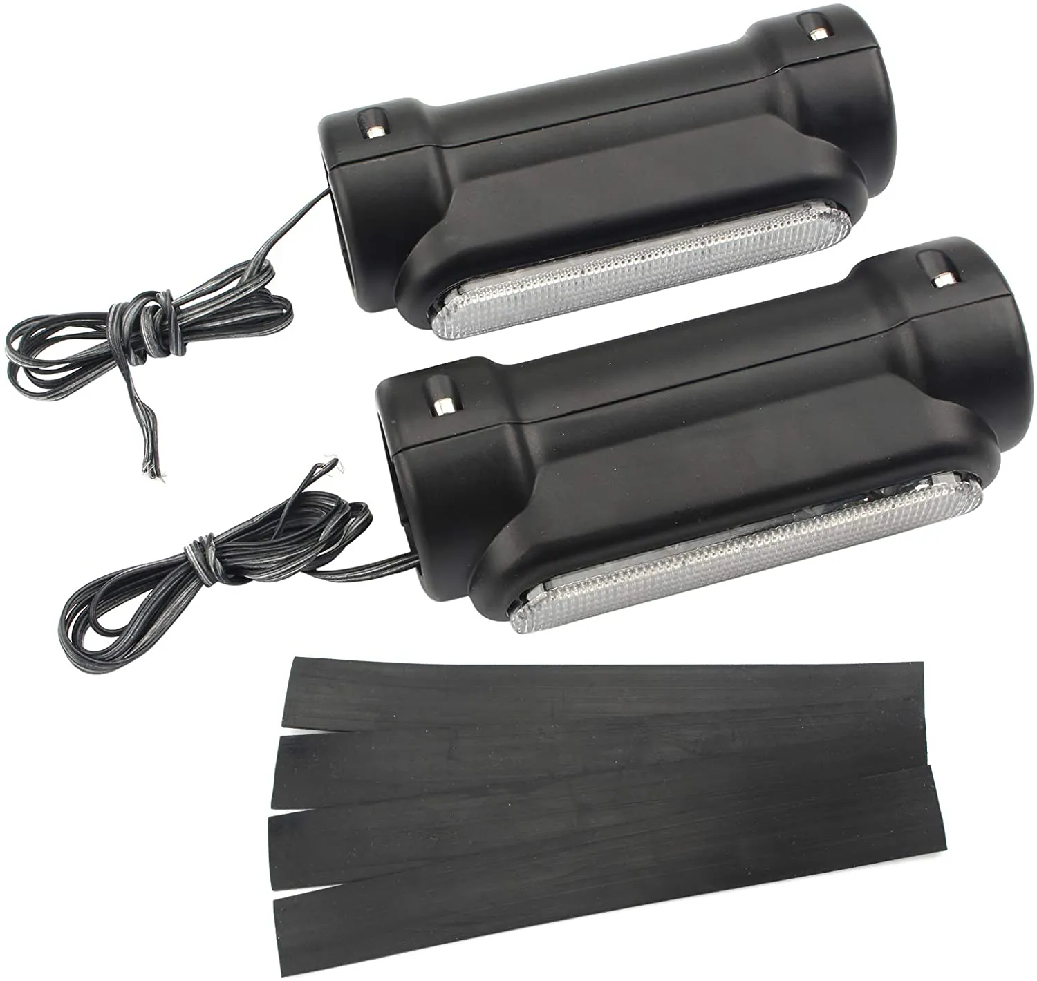 Eagle Lights Motorcycle Highway Bar Light Switchback Driving Lights DRL Turn Signal (White Amber LED for Crash Bars Harley Davidson Touring Bikes)