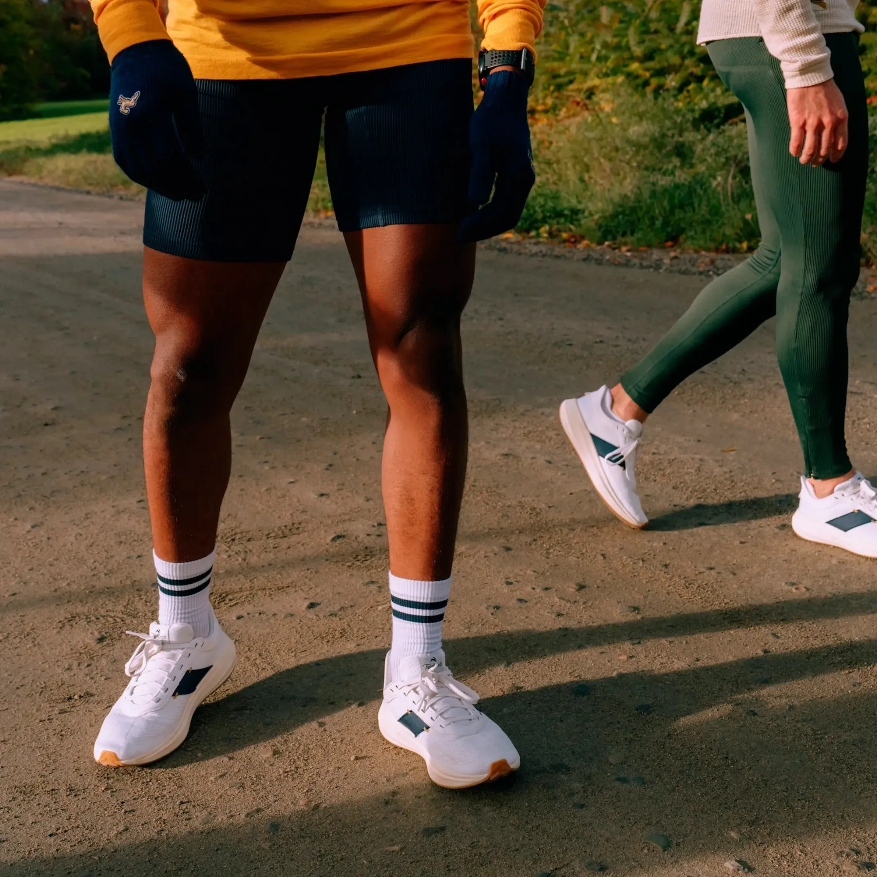 Eliot Runner - White/Navy
