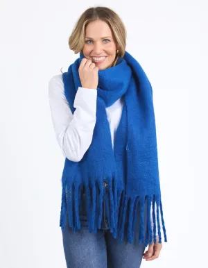 Elm Comfy Scarf - Deep Blue