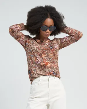 eve top - wheat flower