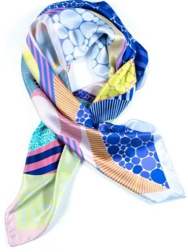 Evening Blush Silk Scarf