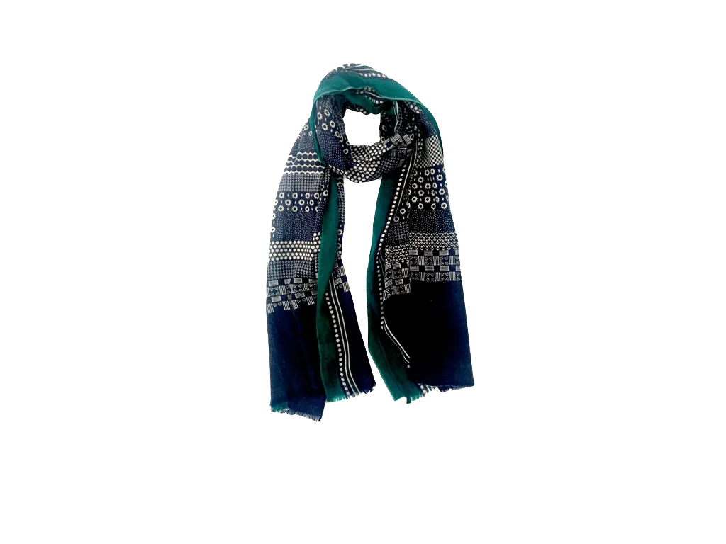 FAIRISLE Cashmere Scarf
