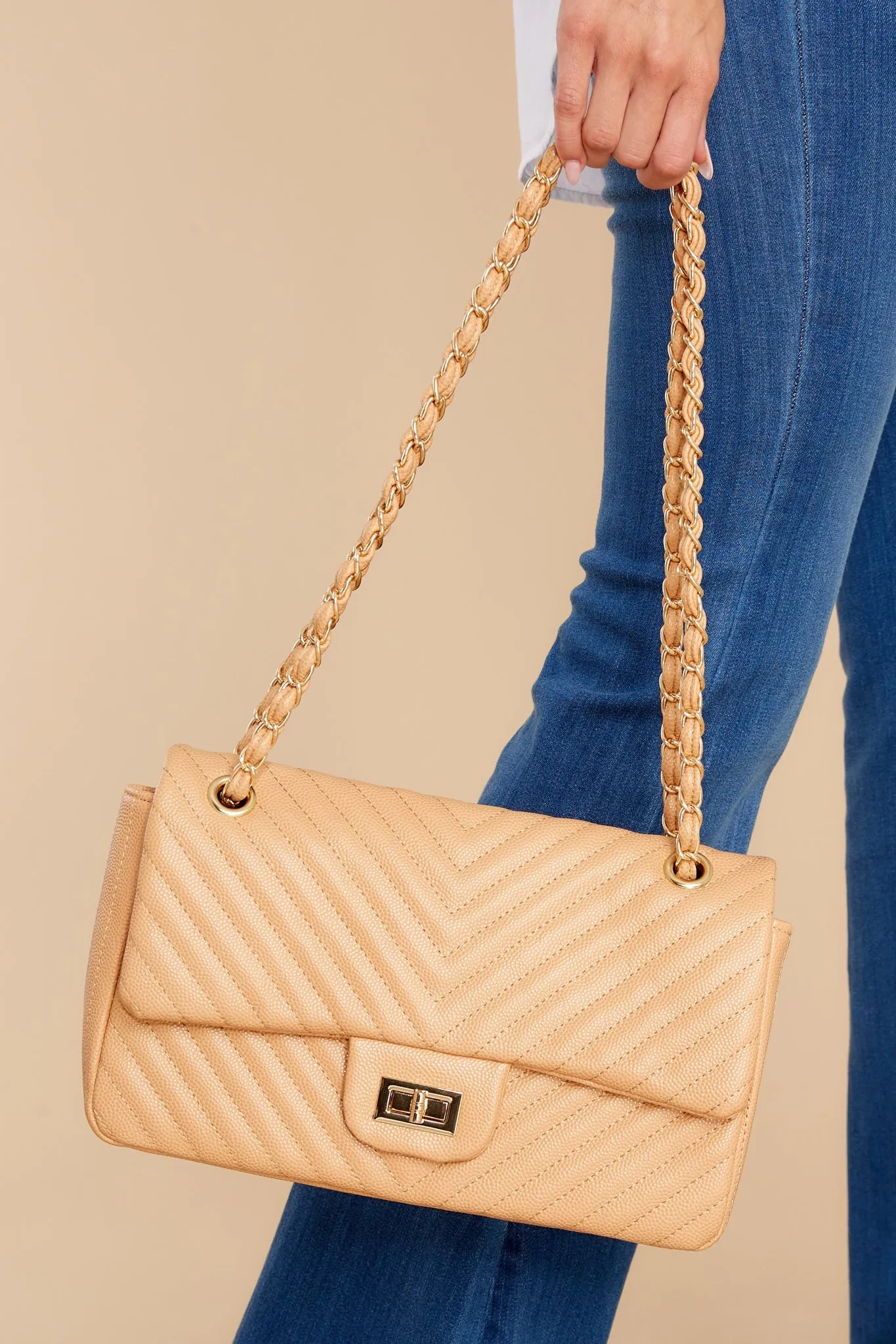 Fashion Babe Nude Bag