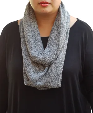 Fashion Scarf Infinity Shawl Heather Gray One Size