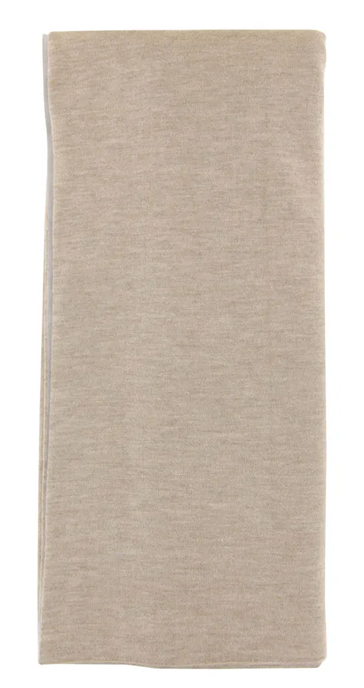 Fiori Di Lusso Beige Cashmere Blend Scarf