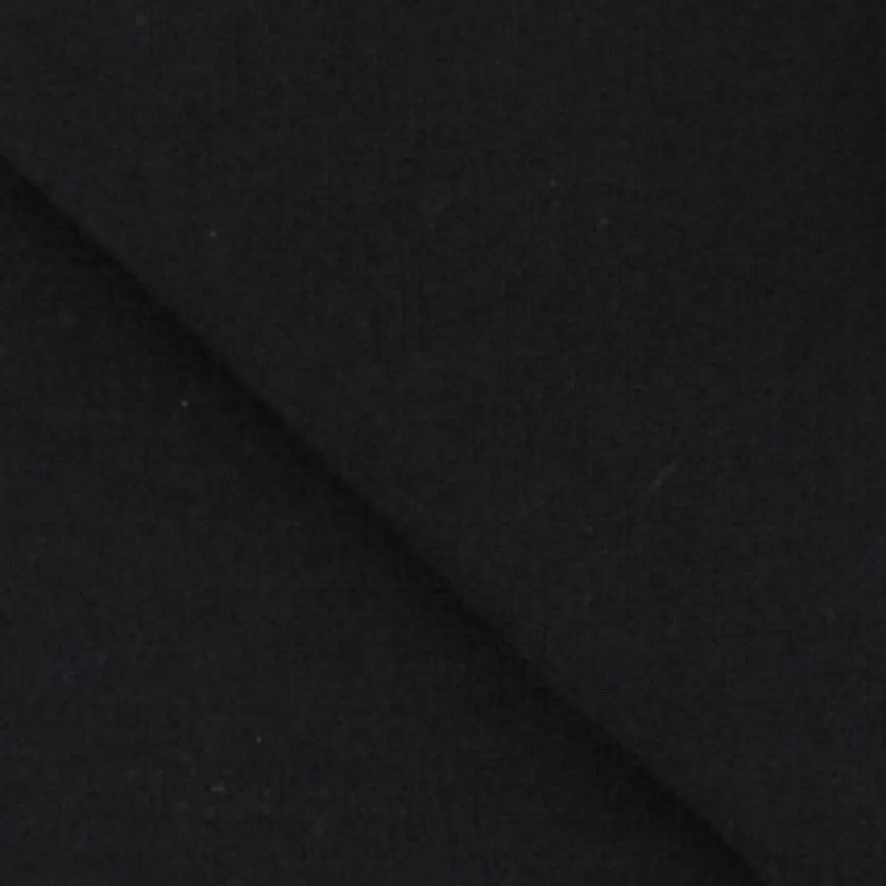 Fiori Di Lusso Black Cashmere Blend Scarf