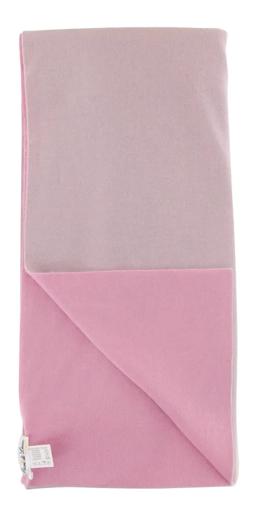 Fiori Di Lusso Pink Cashmere Blend Scarf
