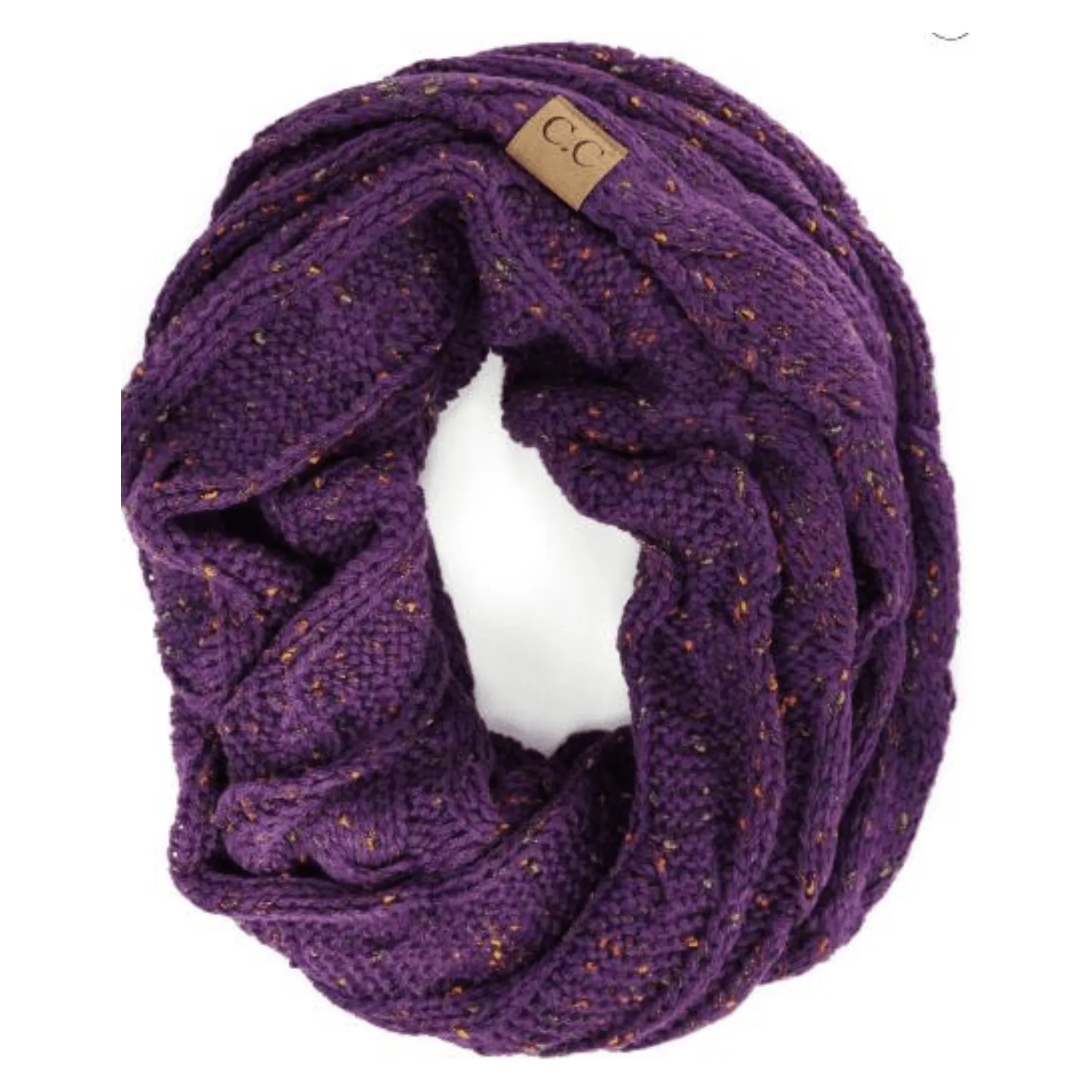 FLECKED CC INFINITY SCARF SF33