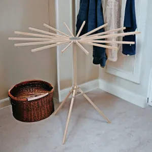 Floor Standing Clothes Drying Rack with 16 Arms