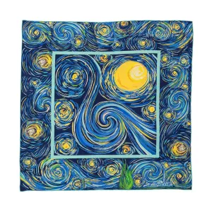 Freywille Van Gogh Starry Night Silk Scarf