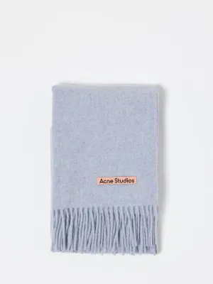 Fringe Wool Scarf - Narrow