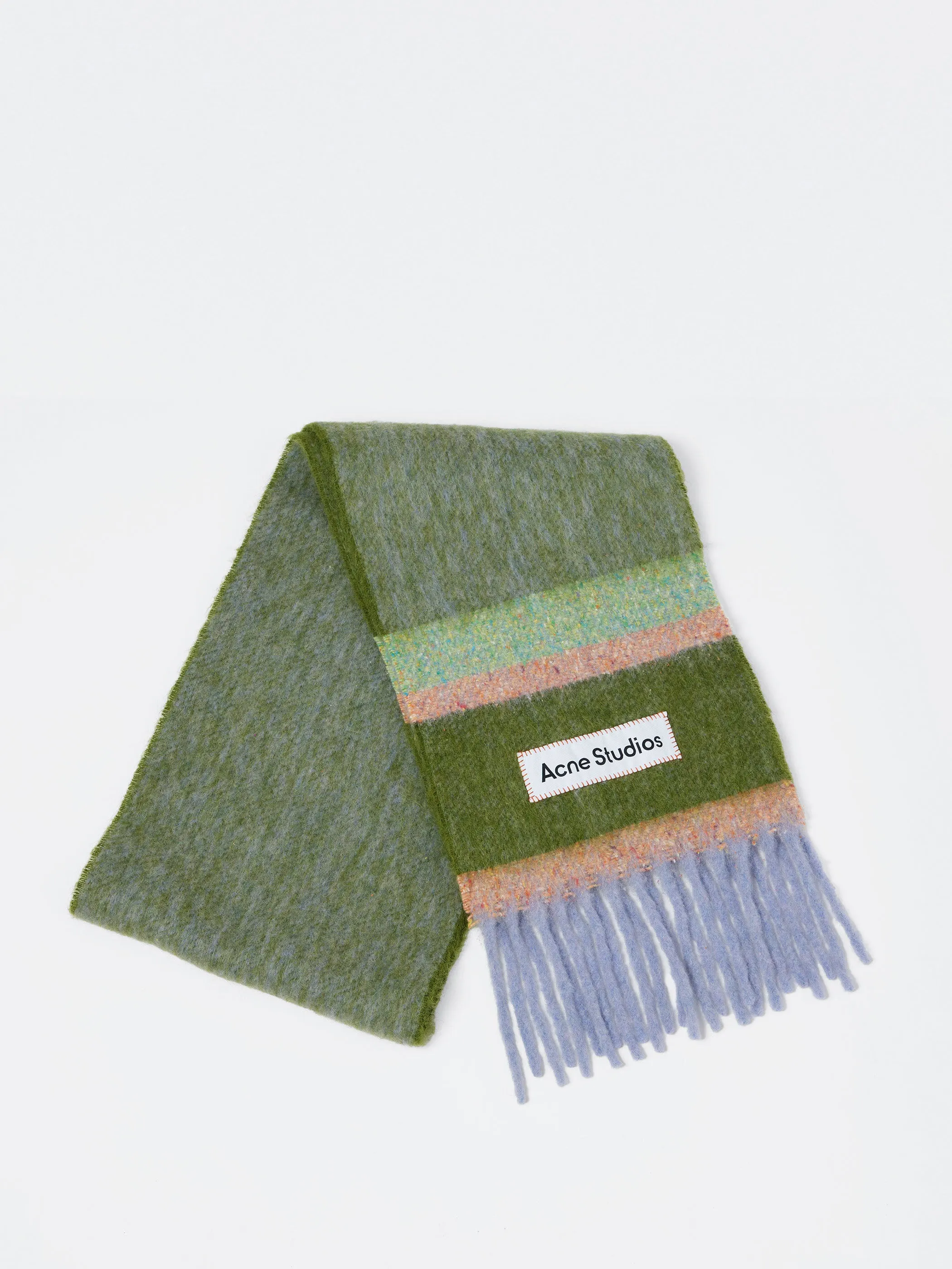 Fringed Logo Scarf
