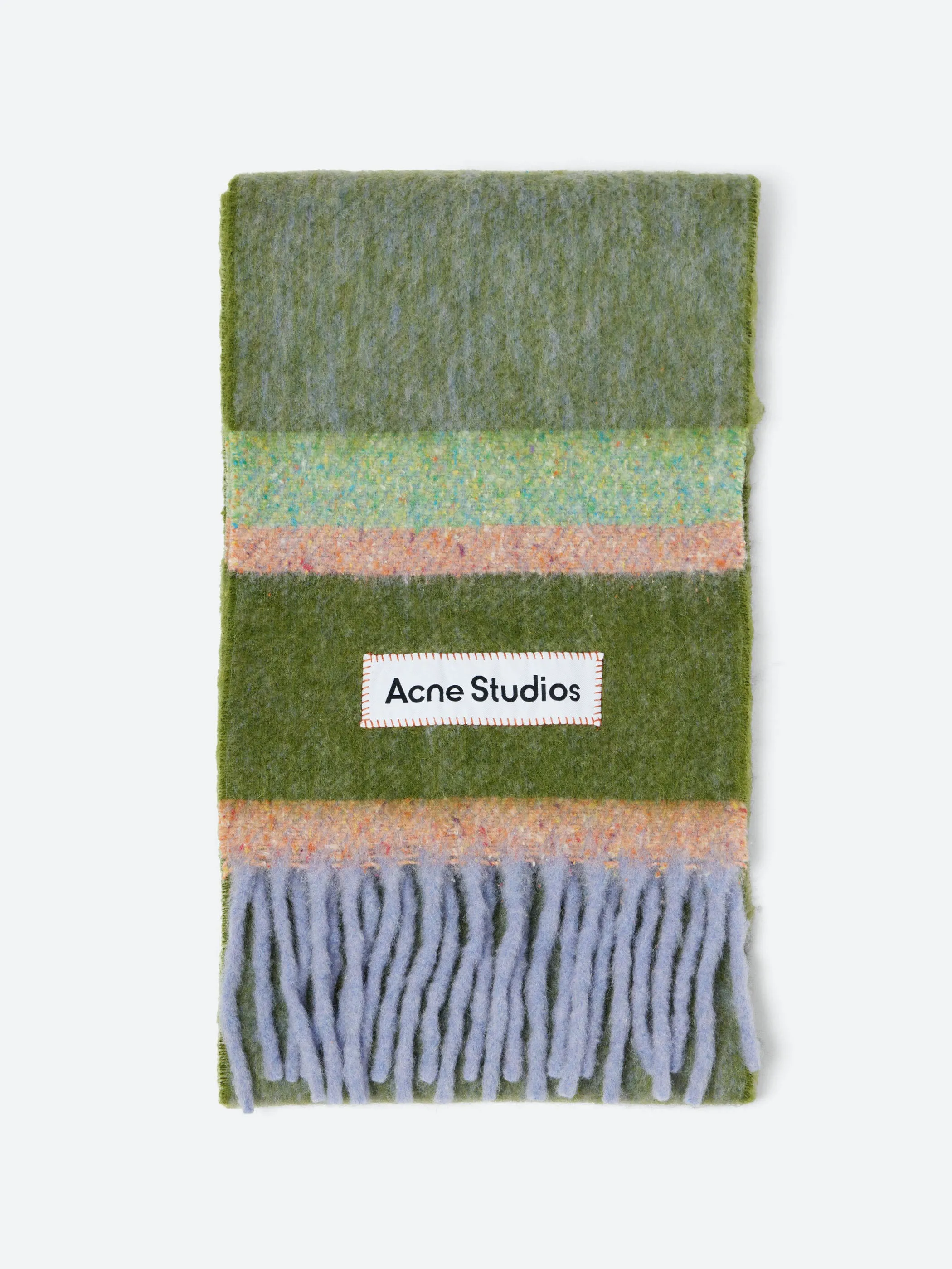 Fringed Logo Scarf