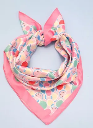Fruity Silk Scarf