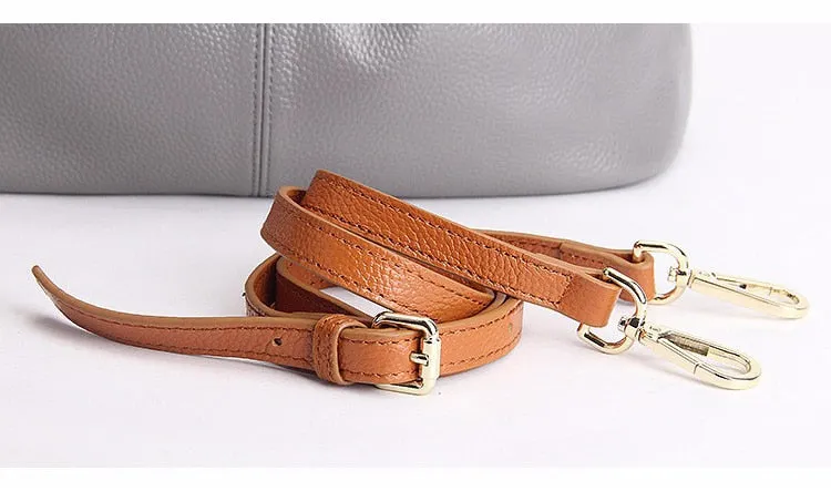 Genuine Leather Women Handbags Head Layer Cowhide Fashion Portable Shoulder Messenger Bags Composite