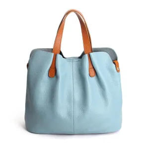 Genuine Leather Women Handbags Head Layer Cowhide Fashion Portable Shoulder Messenger Bags Composite