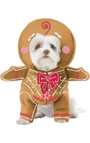 Gingerbread Dog Costume