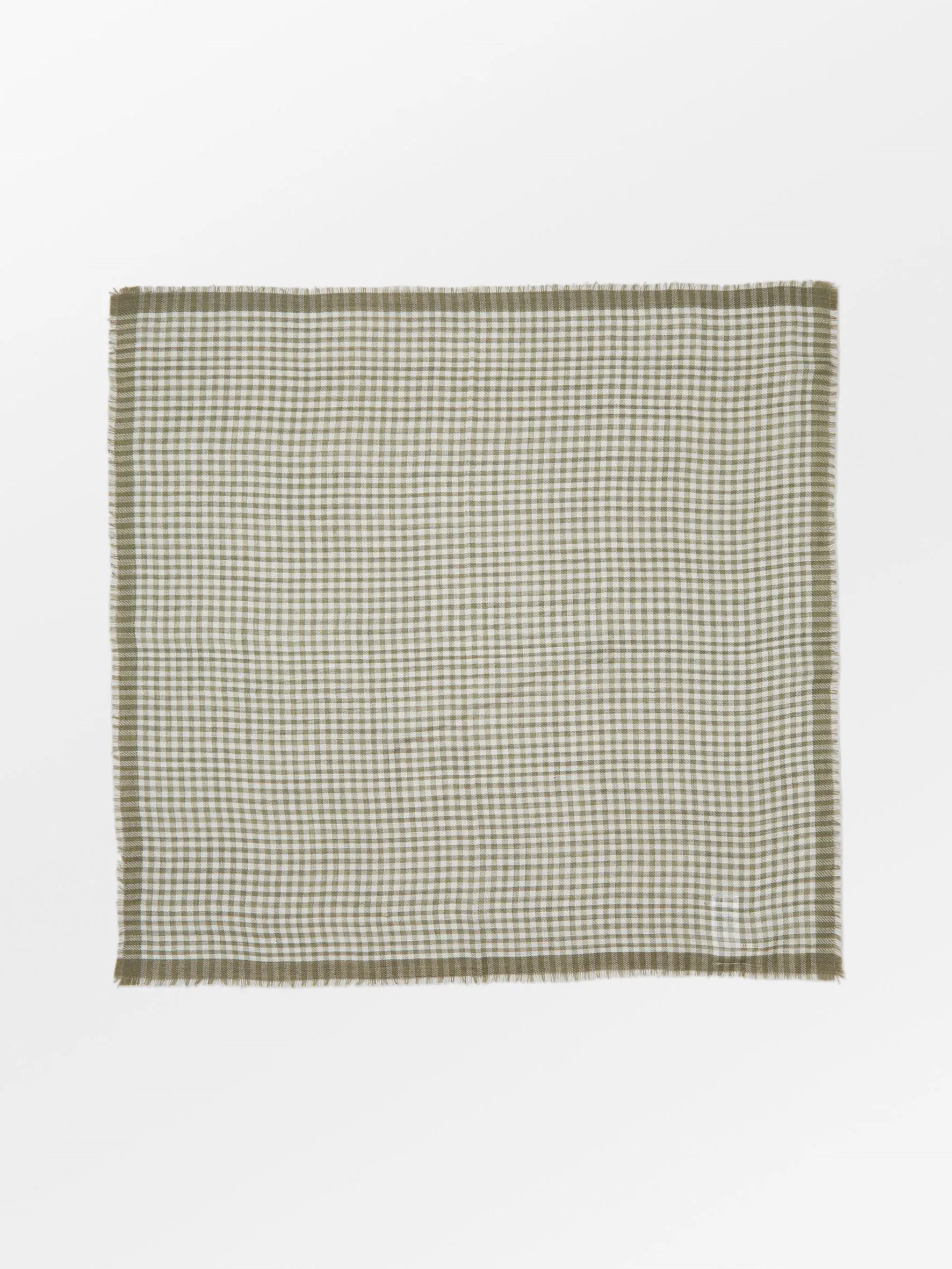 Gingham Wica Scarf