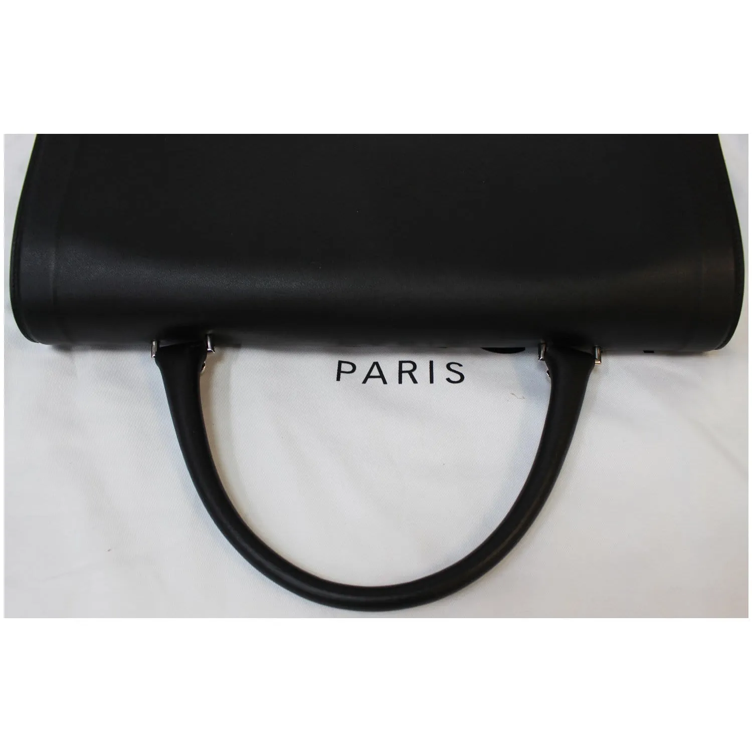 GIVENCHY Shark Medium Calfskin Bicolor Satchel Bag Black/White - 20% OFF