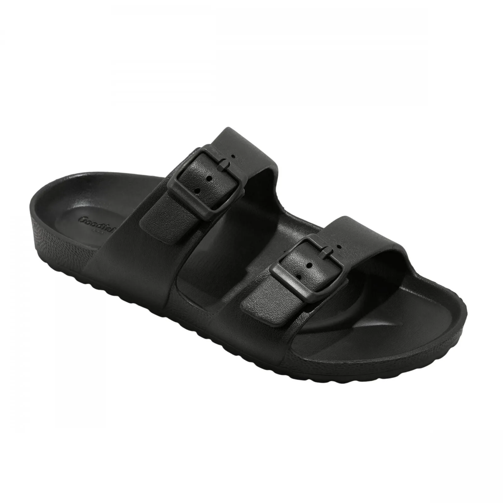Goodfellow & Co Mens Carson Two Band Slide Sandals 86818922 Black 13M