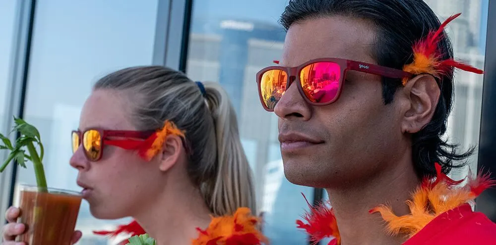 Goodr OG sunglasses- Phoenix at a Bloody Mary Bar