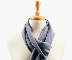 Gray Cashmere Scarf