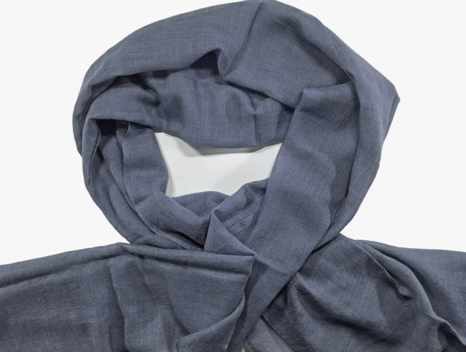 Gray Cashmere Scarf