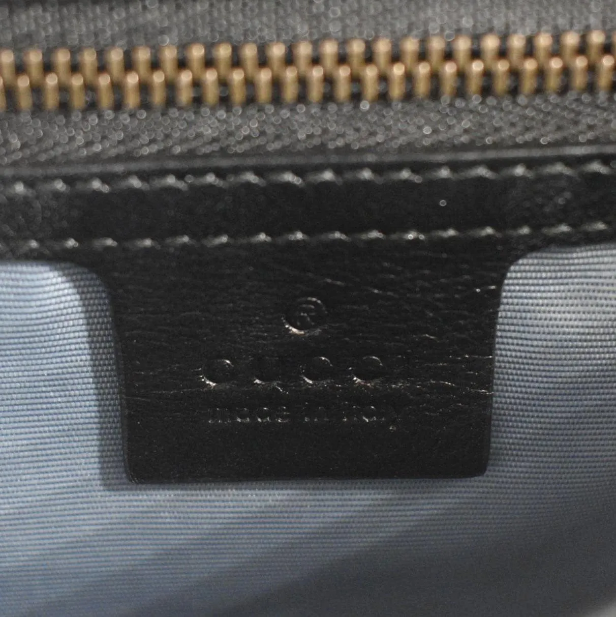 GUCCI Thiara Medium Double Smooth Leather Satchel Bag White/Black 524822