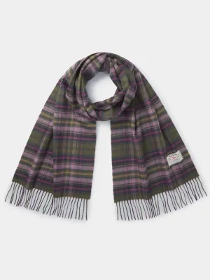 Hamilton Wool Check Scarf