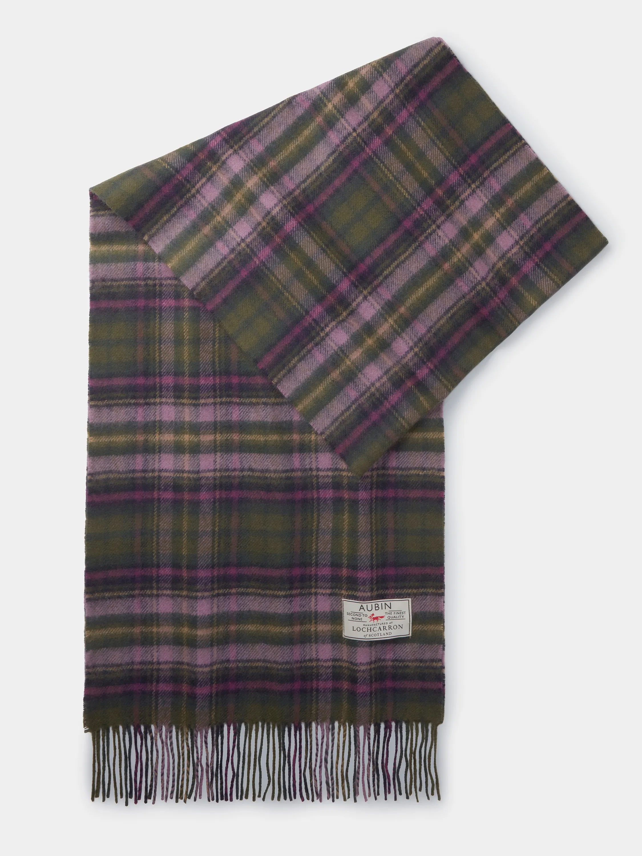 Hamilton Wool Check Scarf