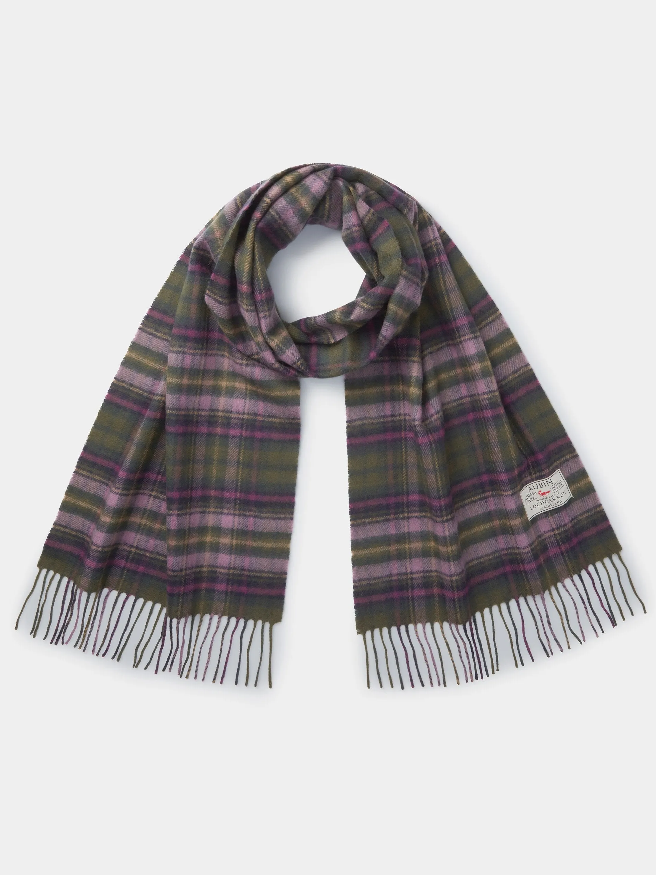 Hamilton Wool Check Scarf