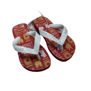 Havaianas Marvel Red Flip Flops Boy's Size 8