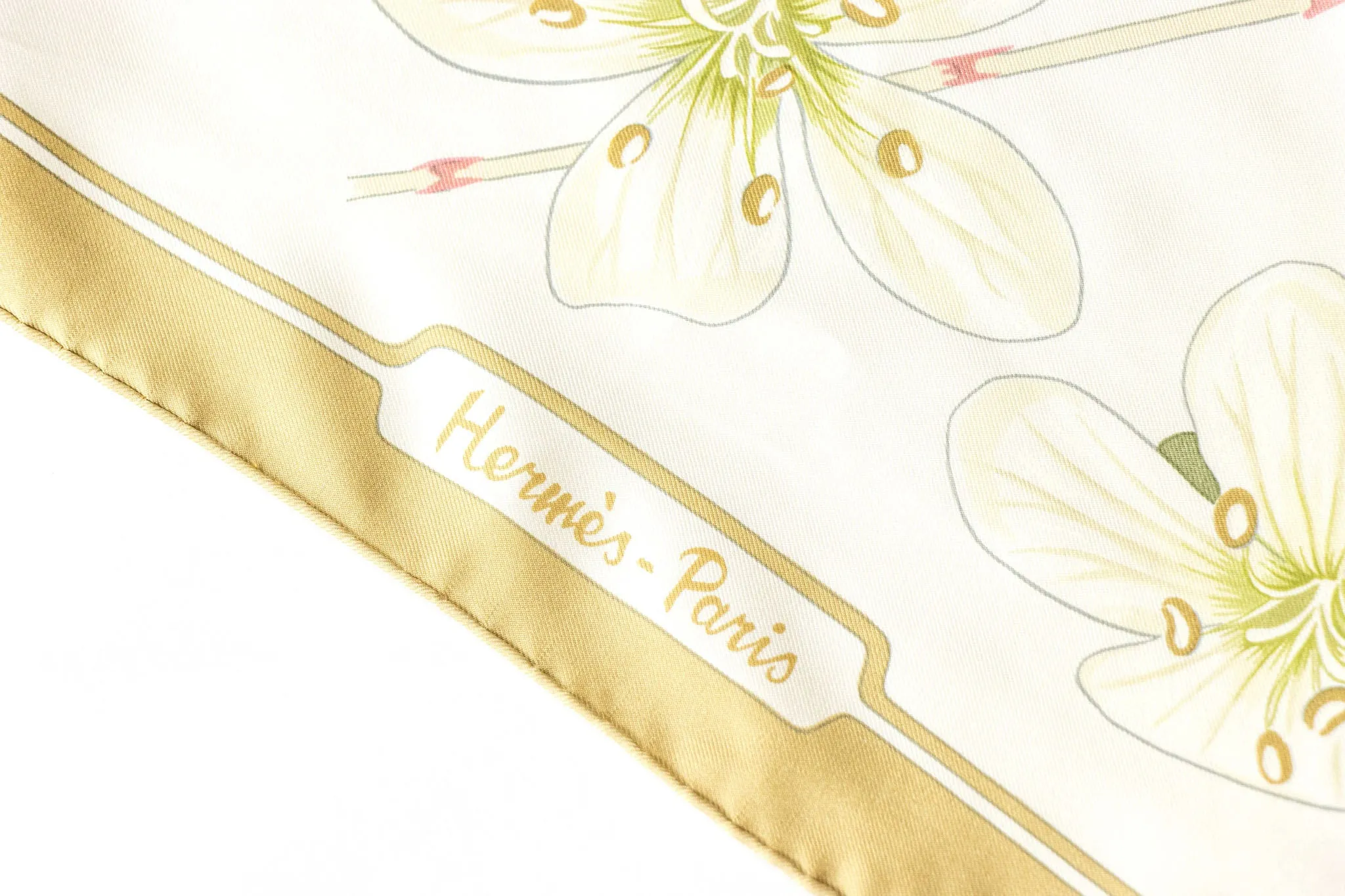 Hermes Green Flora Graeca Scarf