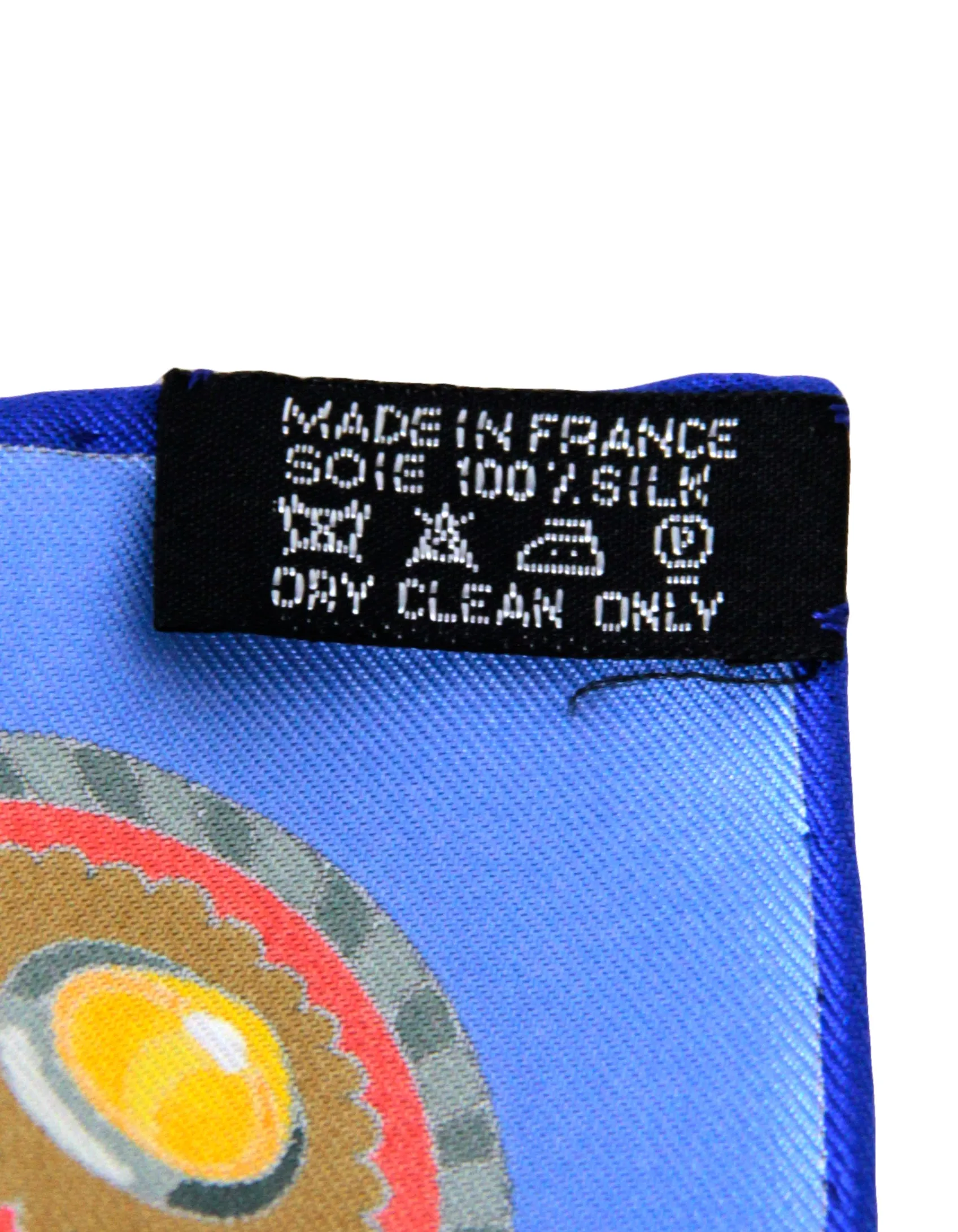 Hermes Multicolor Sous L'Egide de Mars 90cm Silk Scarf