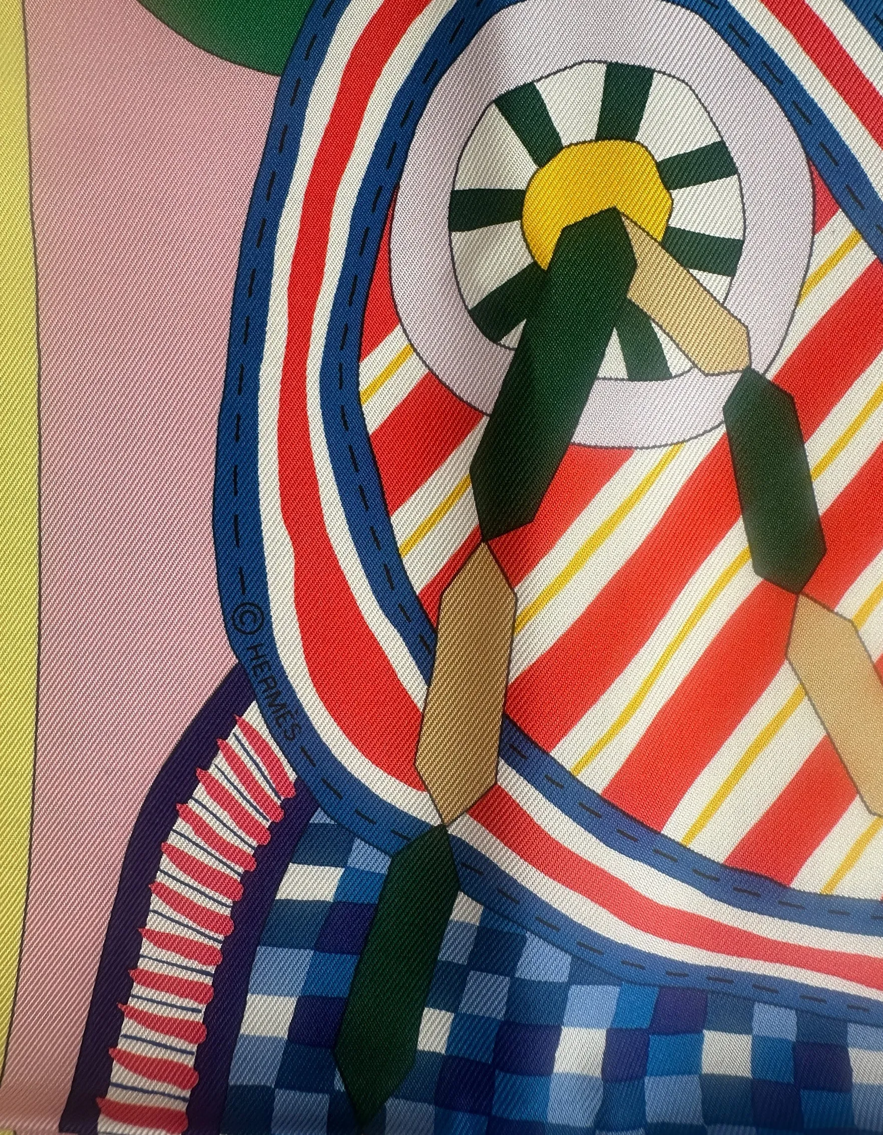 Hermes NEW La Selle Imaginaire 90cm Silk Scarf