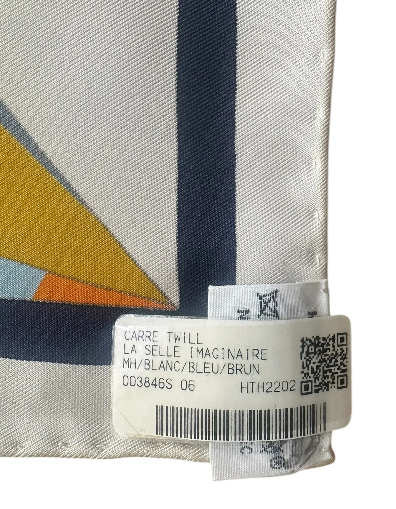 Hermes NEW La Selle Imaginaire 90cm silk scarf