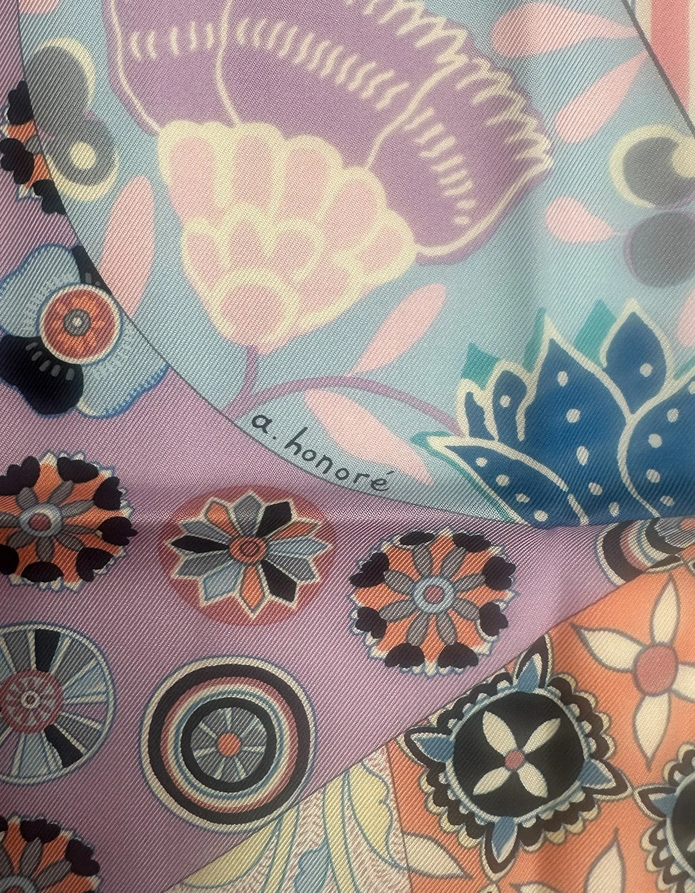 Hermes NEW L'Art du Sarasa 90cm Silk Scarf